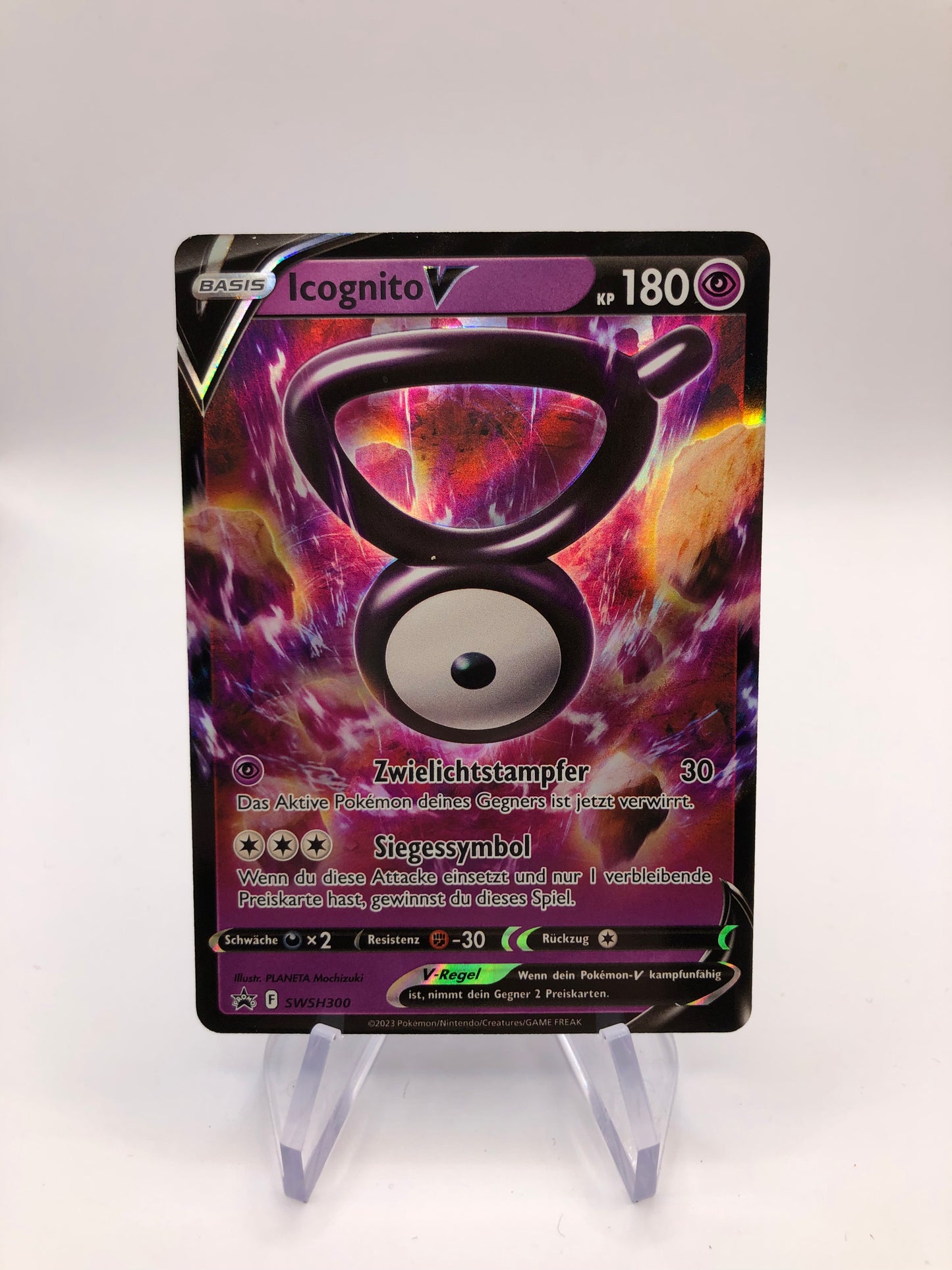 Pokemon Karte V Icognito SWSH300 Deutsch