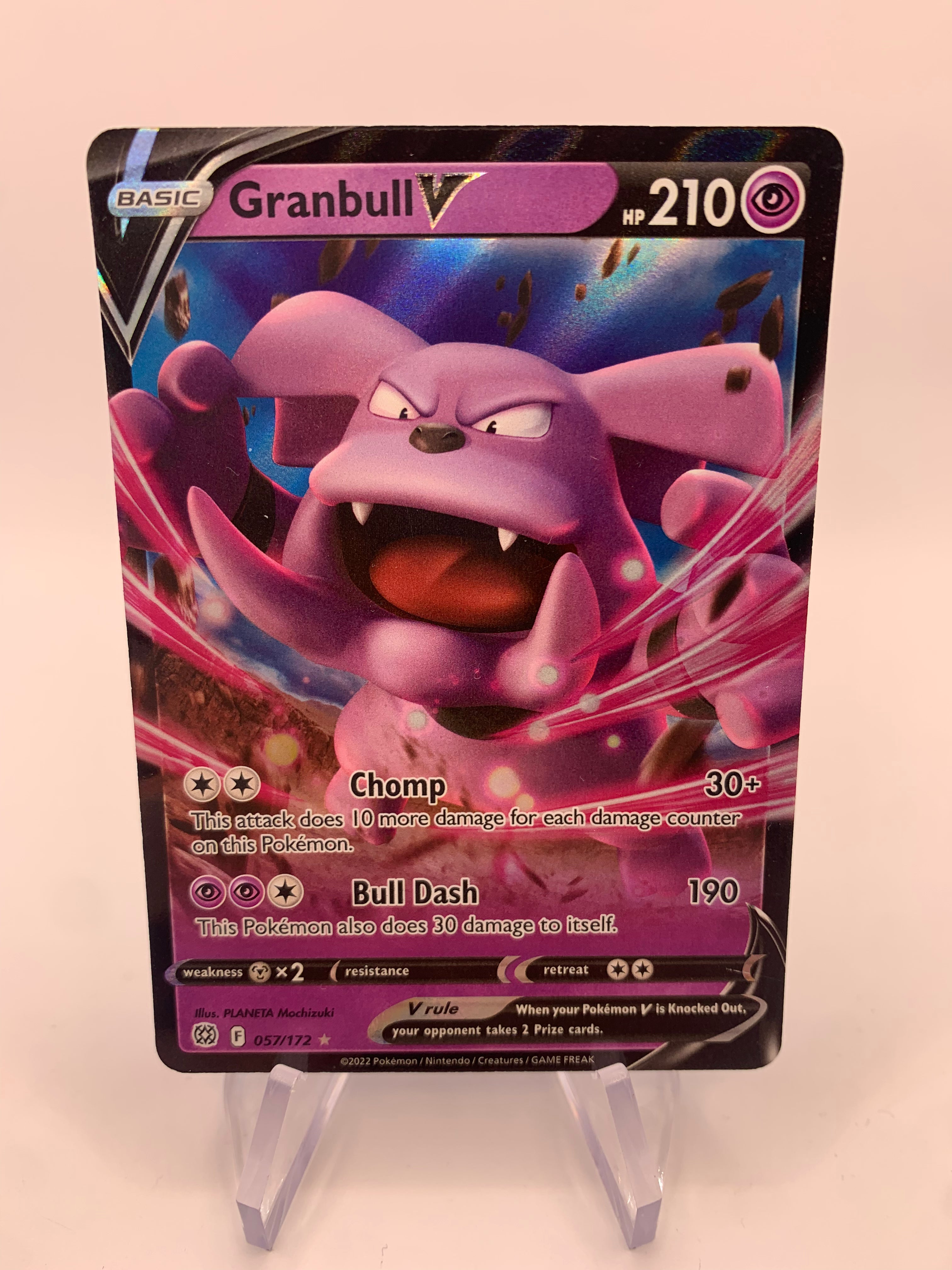 Pokmon Card V Granbull 057/172 English SHPNPokestore Pokmon Card V Granbull 057/172 English SHPNPokestore