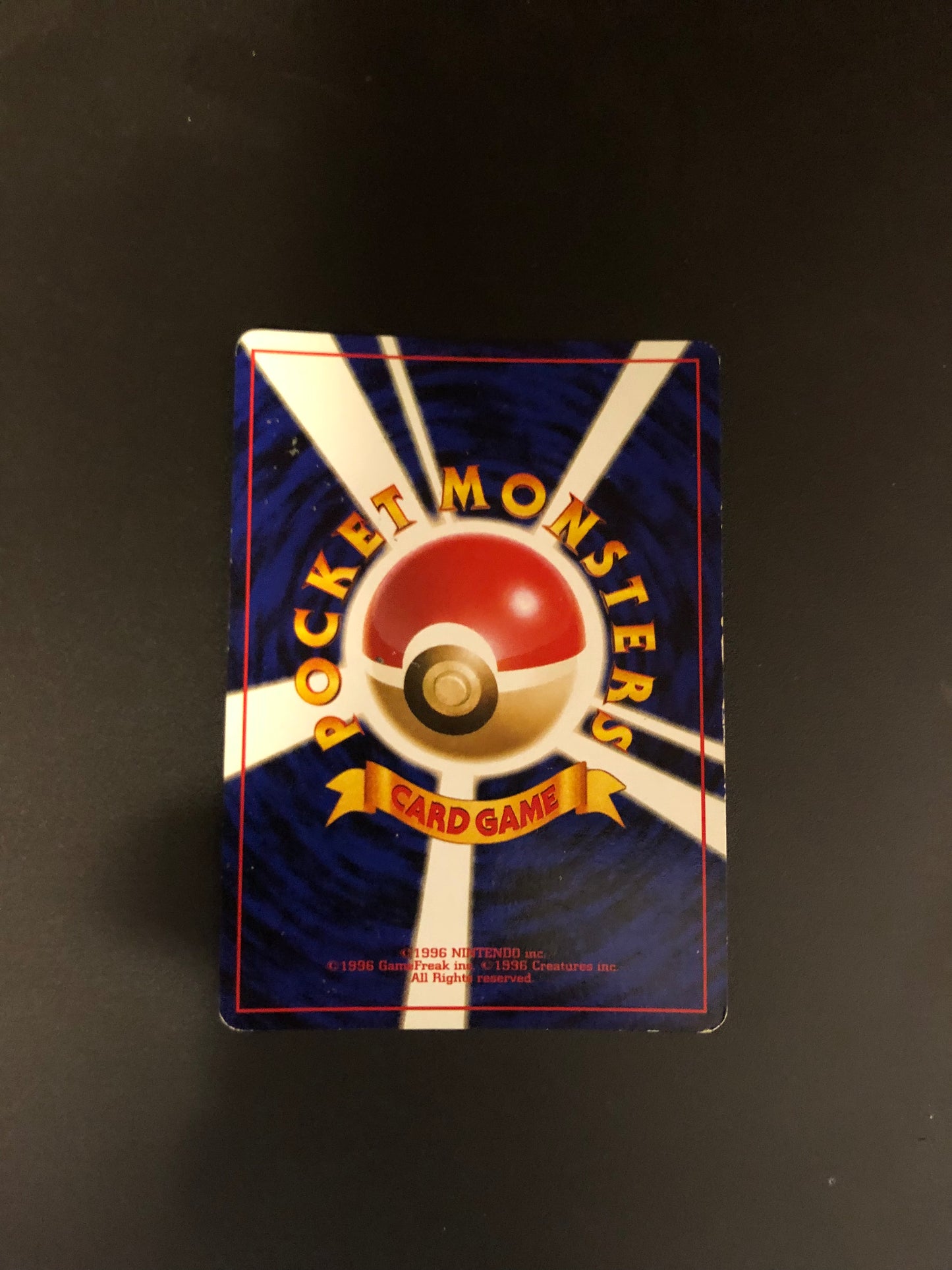 Pokemon Karte Holo Dunkles Turtok No.009 Japanisch