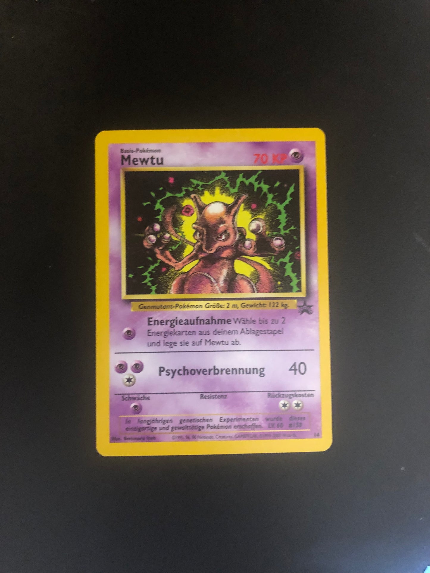 Pokemon Karte Promo Mewtu 14 Deutsch
