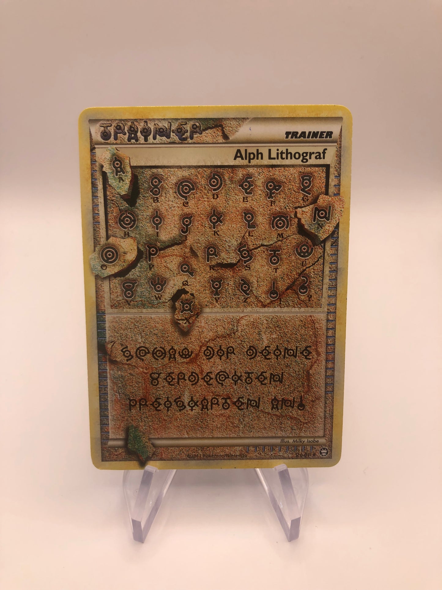 Pokemon Karte Secret Rare Alphlitograph Deutsch