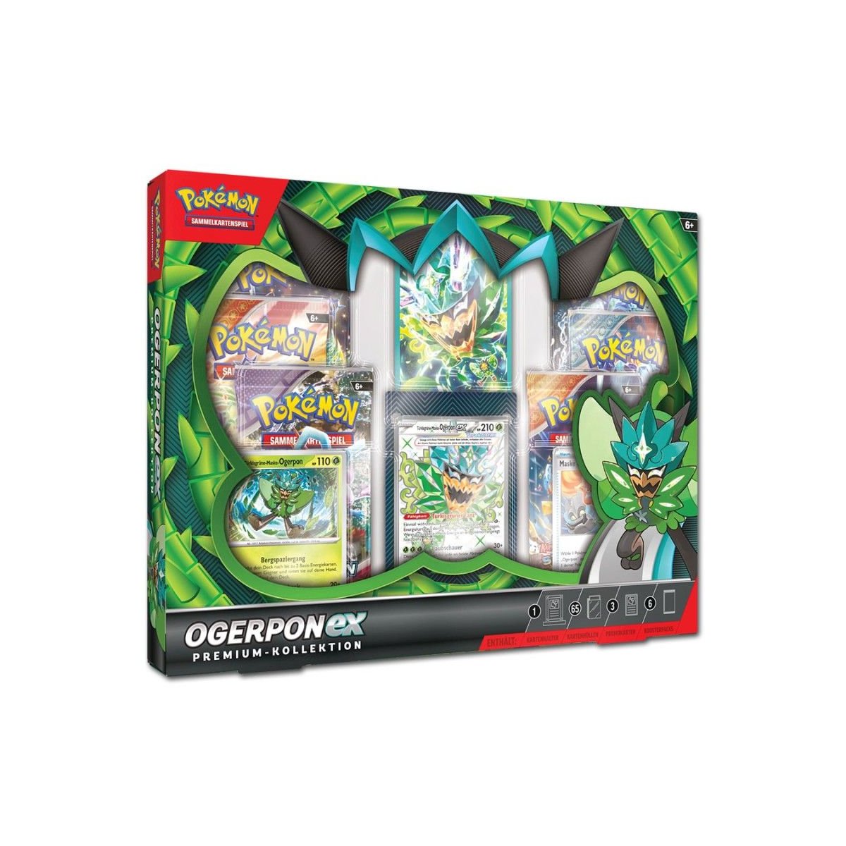 Pokemon Karte Premium Kollektion Ogerpon Ex Deutsch