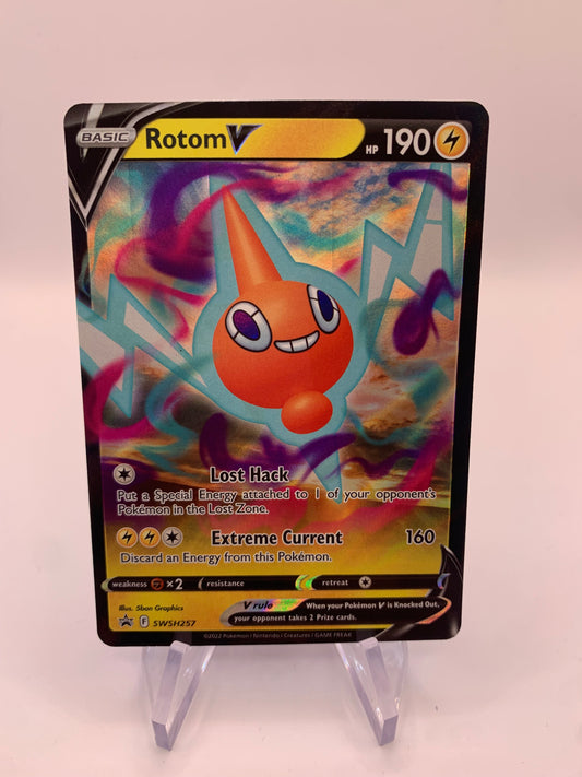 Pokemon Karte V Promo Rotom SWSH257 Englisch