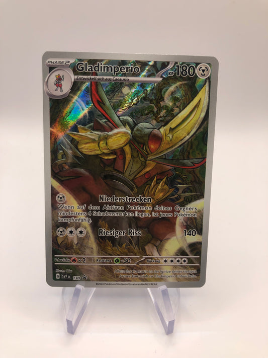 Pokemon Karte Art-Rare Promo Gladimperio 130 Deutsch