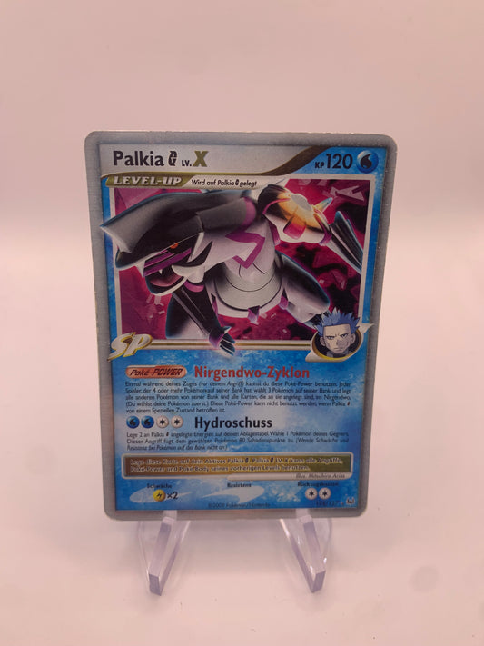 Pokemon Karte Lv.X Palkia 125/127 Deutsch