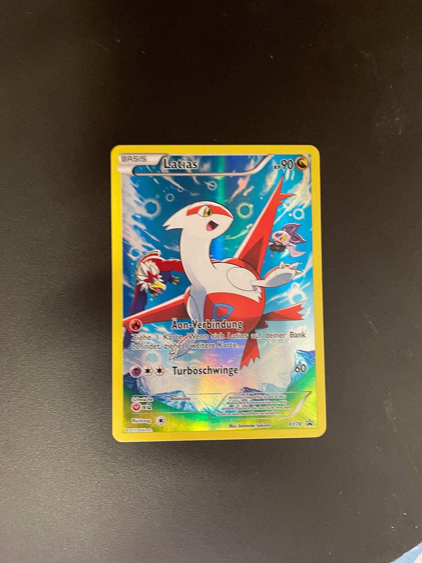 Pokemon Karte Art Rare Promo Latias XY78 Deutsch