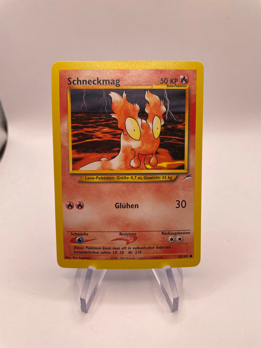 Pokemon Karte Neo Destiny Schneckmag 82/105 Deutsch