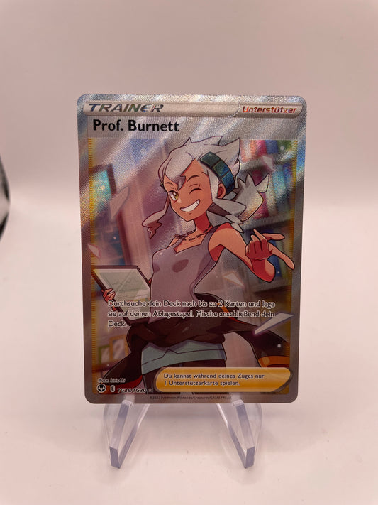 Pokemon Karte Trainer Prof. Burkert TG26/TG30 Deutsch