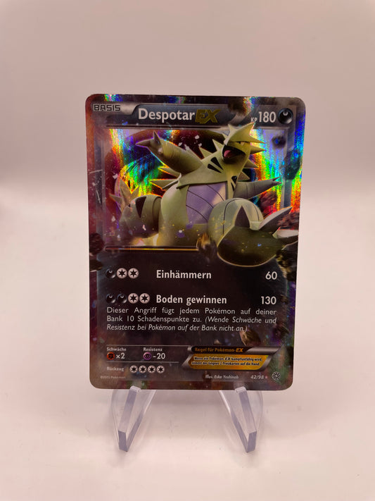 Pokemon Karte Ex Despotar 42/98 Deutsch
