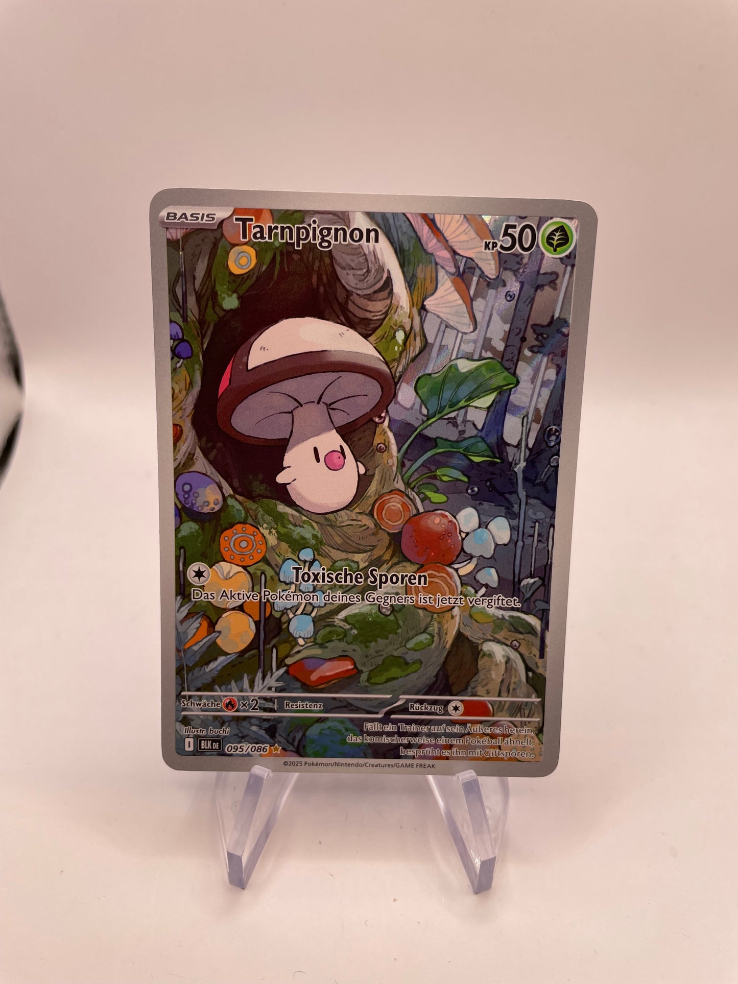 Pokémon Karte Art-Rare Tarnpignon 95/86 Deutsch