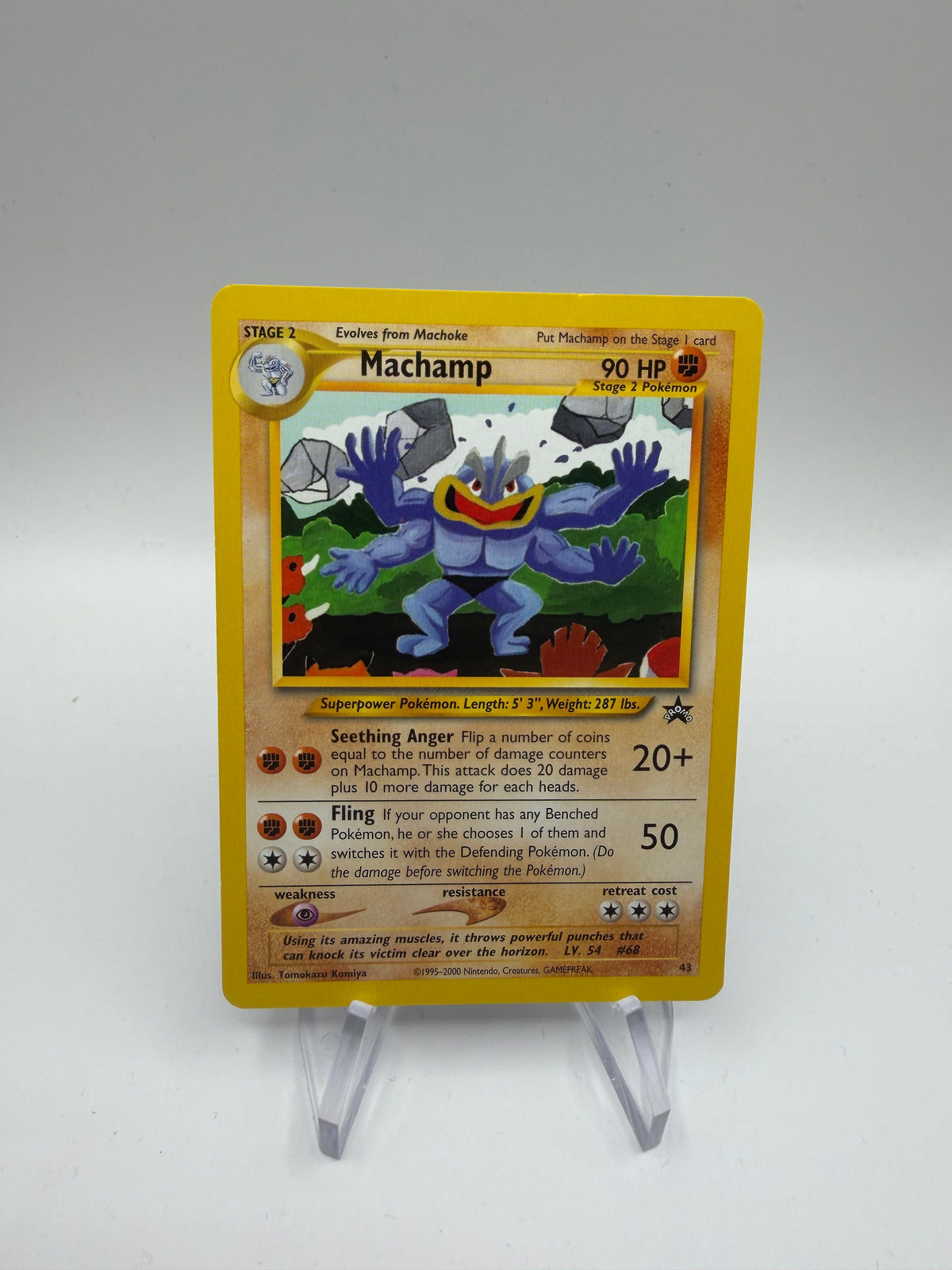 Pokemon Karte Promo Machomei 43 Englisch