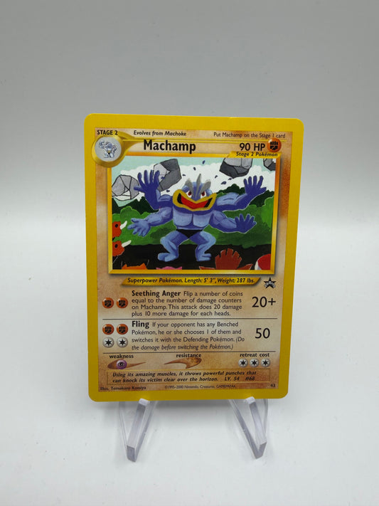 Pokemon Karte Promo Machomei 43 Englisch