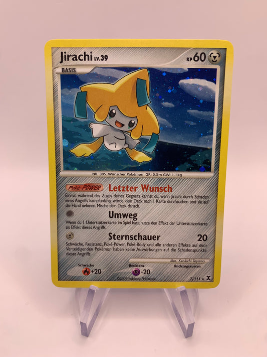 Pokemon Karte Holo Jirachi 7/111 Deutsch