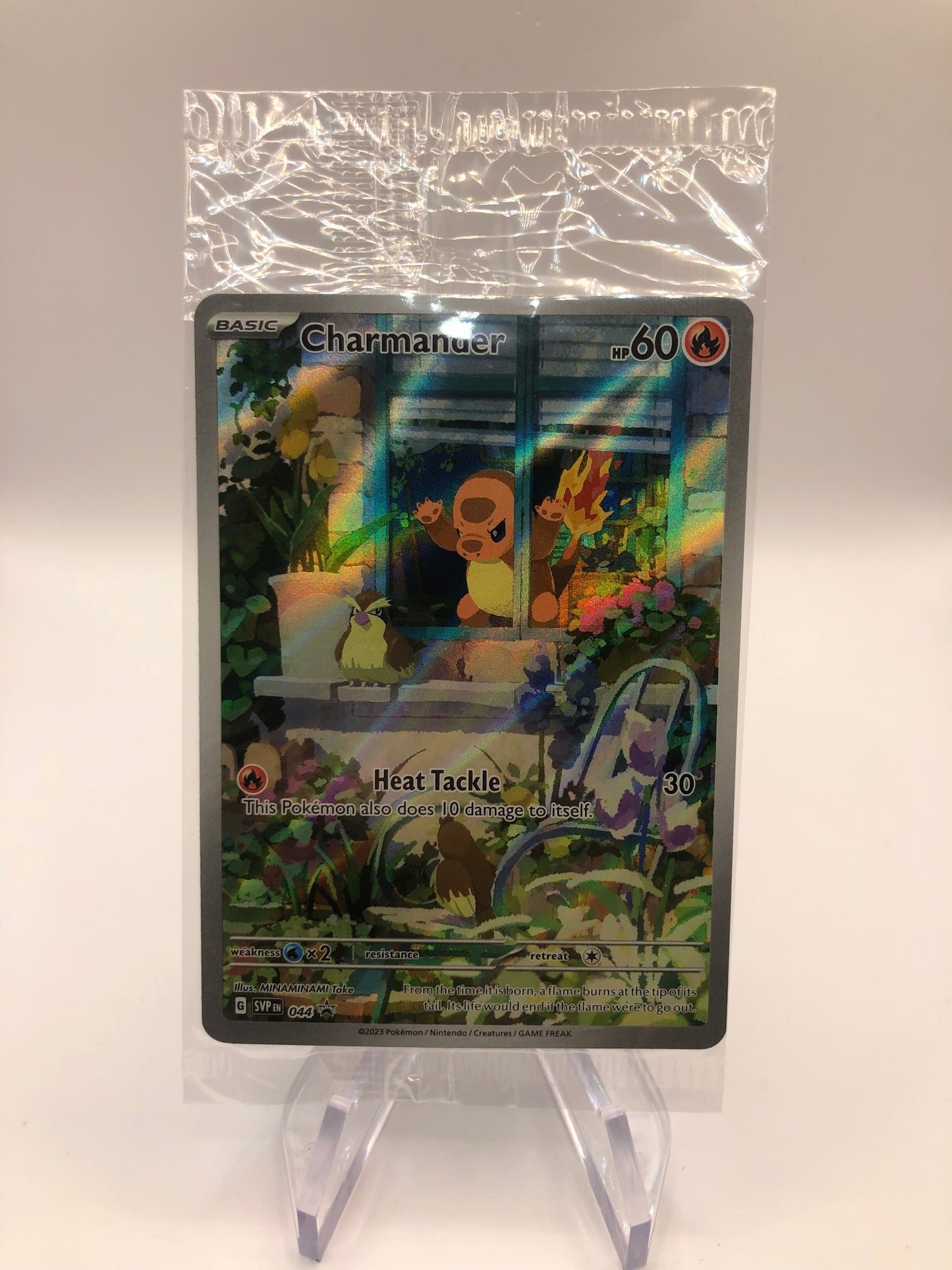 Pokemon Karte Art-Rare Promo OVP Glumanda 44 Englisch