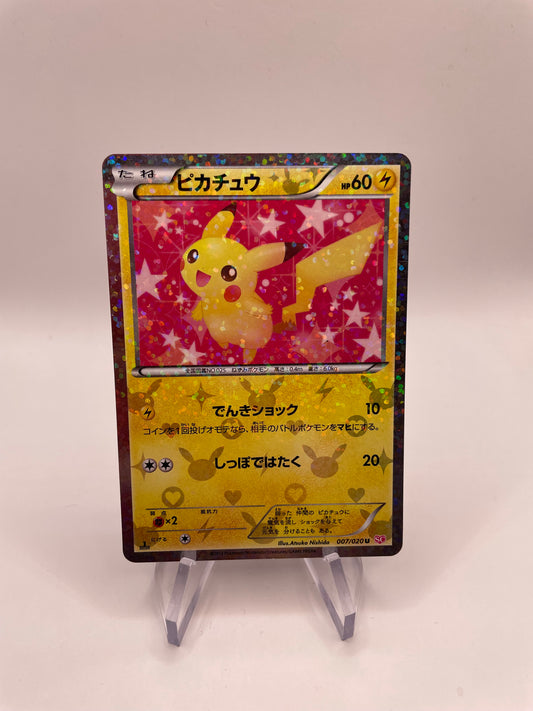 Pokemon Karte 1.Edition Pikachu 7/20 Japanisch