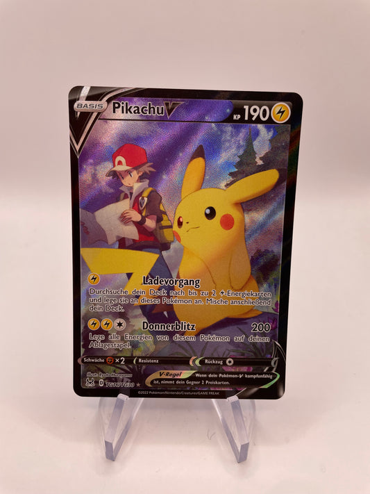 Pokemon Karte V Pikachu TG16/TG30 Deutsch