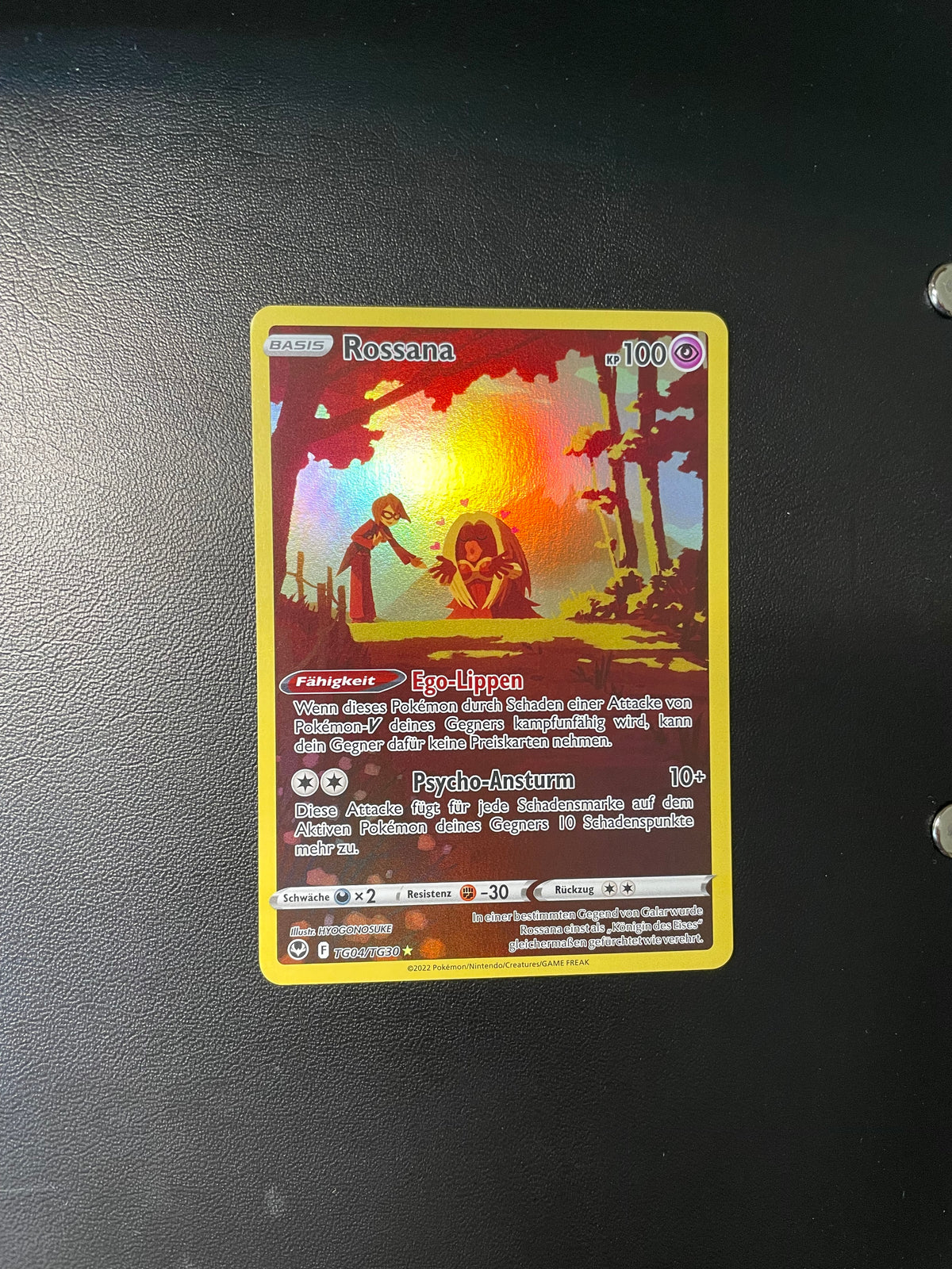 Pokemon Karte Art Rare Rossana TG04/TG30 Deutsch