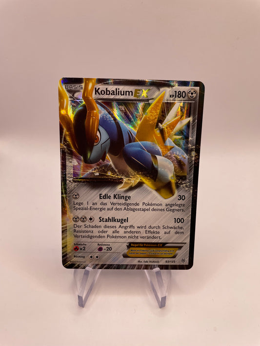 Pokemon Karte EX Kobalium 93/135 Deutsch
