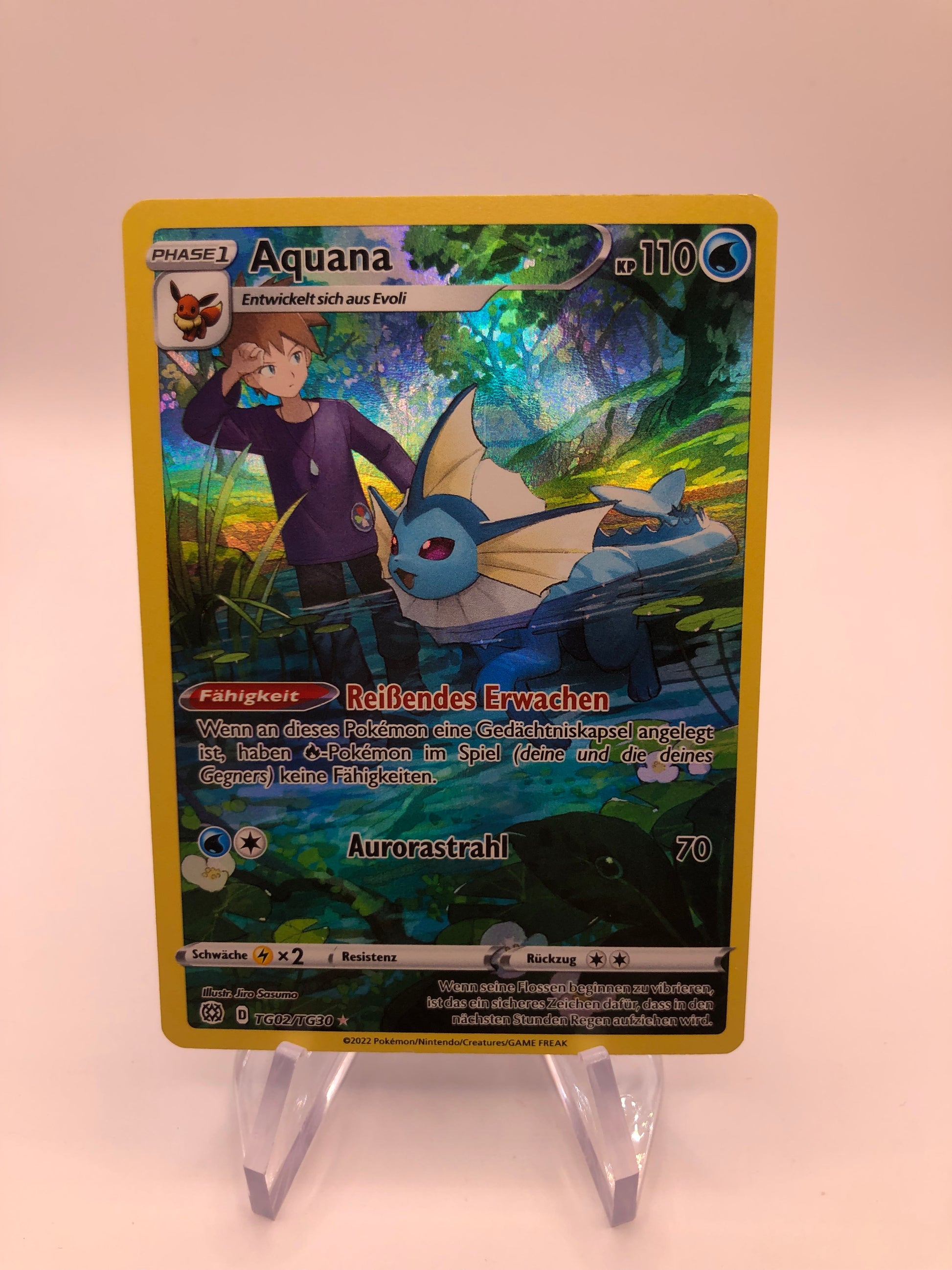 aquana pokemon card Aquana V Promo SWSH181 DE Deckshop.de