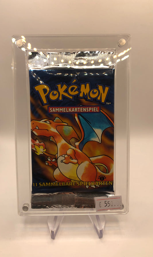 Pokemon Karte 1.Edition Booster Deutsch