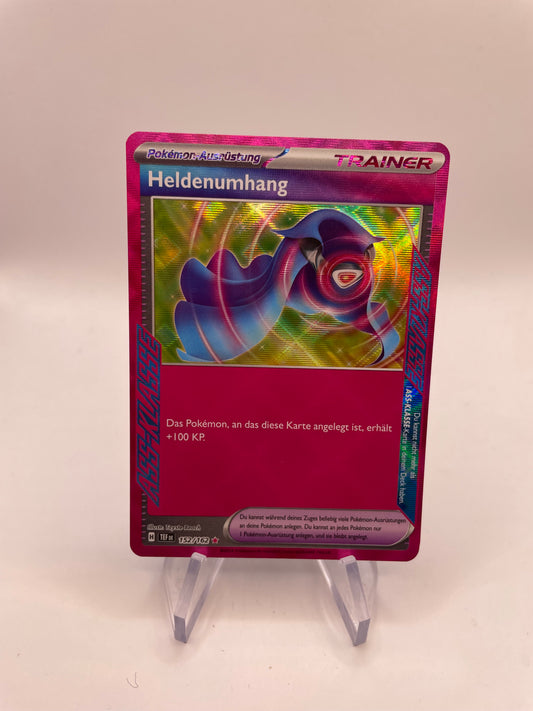 Pokémon Karte Trainer Heldenumhang 152/162 Deutsch