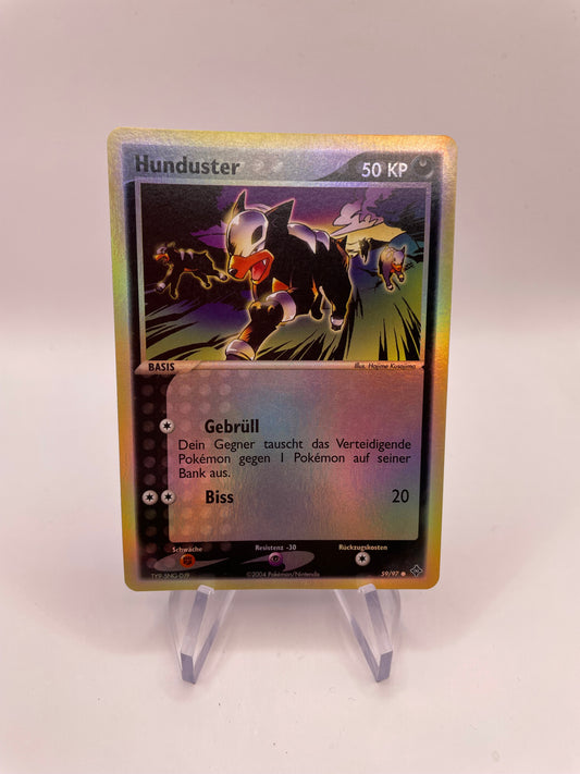 Pokemon Karte Revers Hunduster 59/97 Deutsch