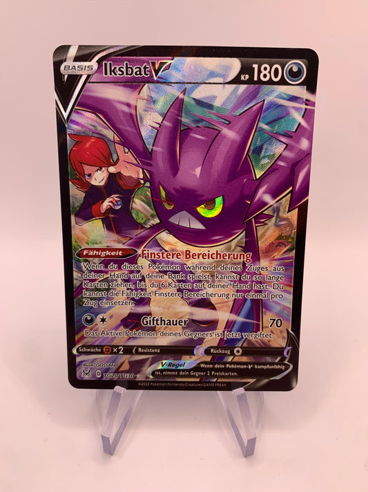 Pokemon Card V Alt-Art Iksbat TG20/TG30 German