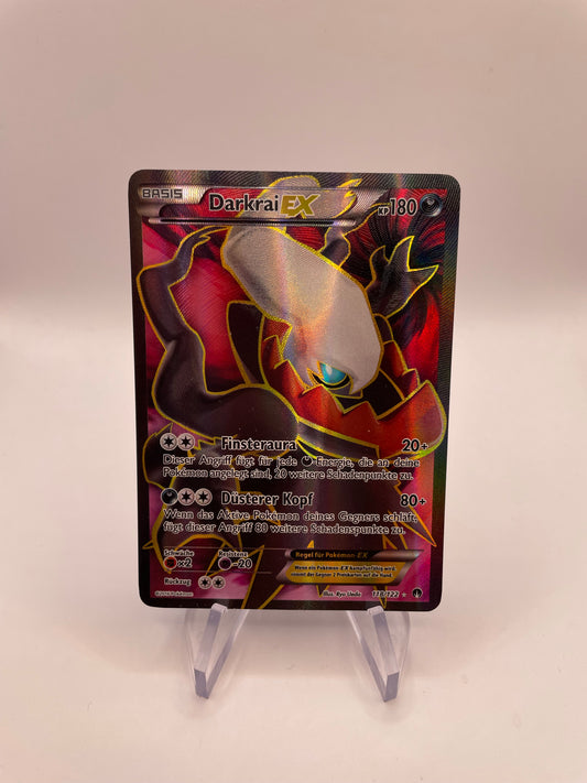 Pokemon Karte EX Darkrai 118/122 Deutsch