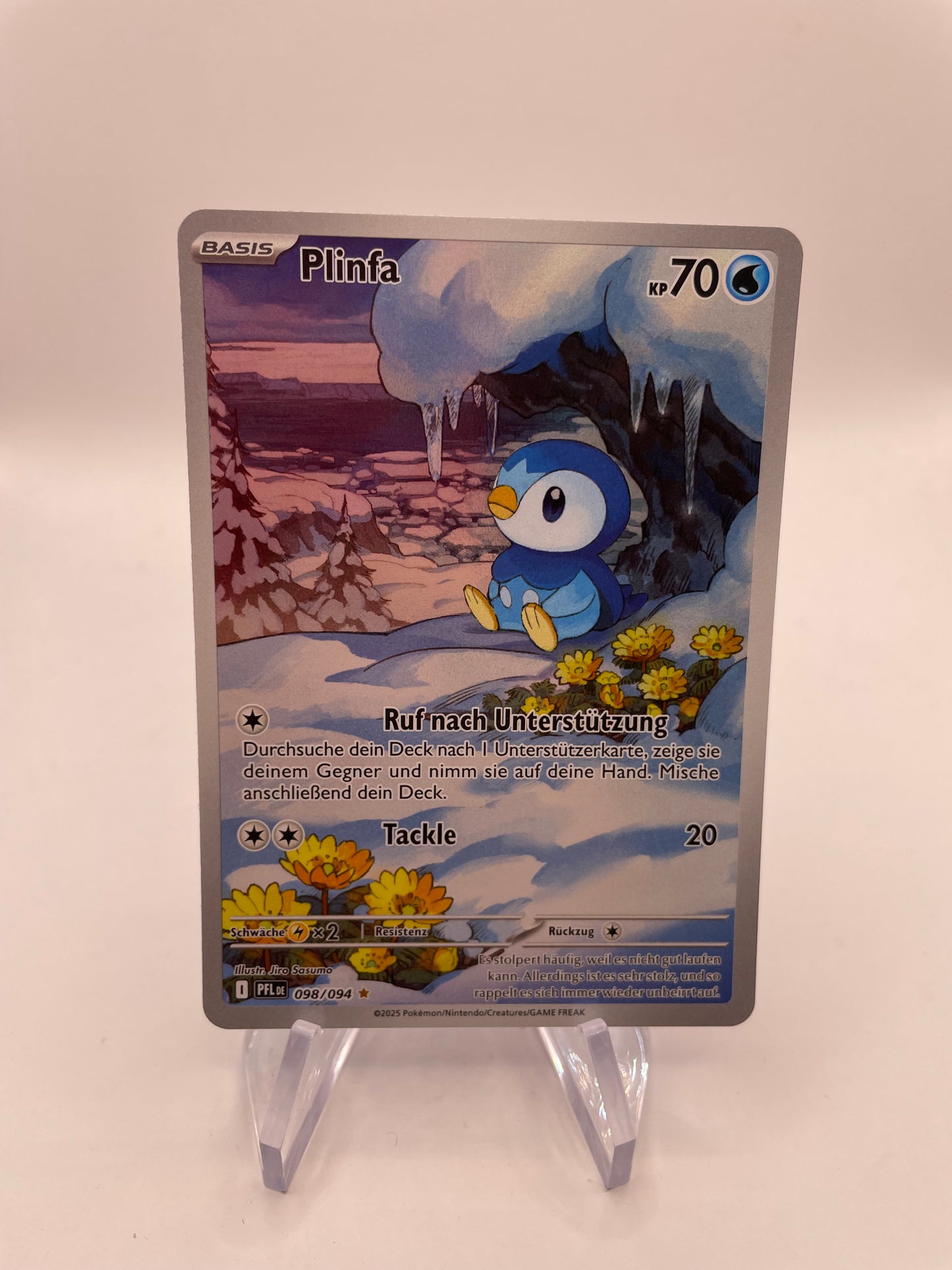 Pokémon Karte Art-Rare Plinfa 98/94 Deutsch