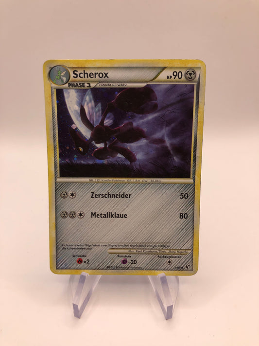 Pokemon Karte Scherox 7/90 Deutsch