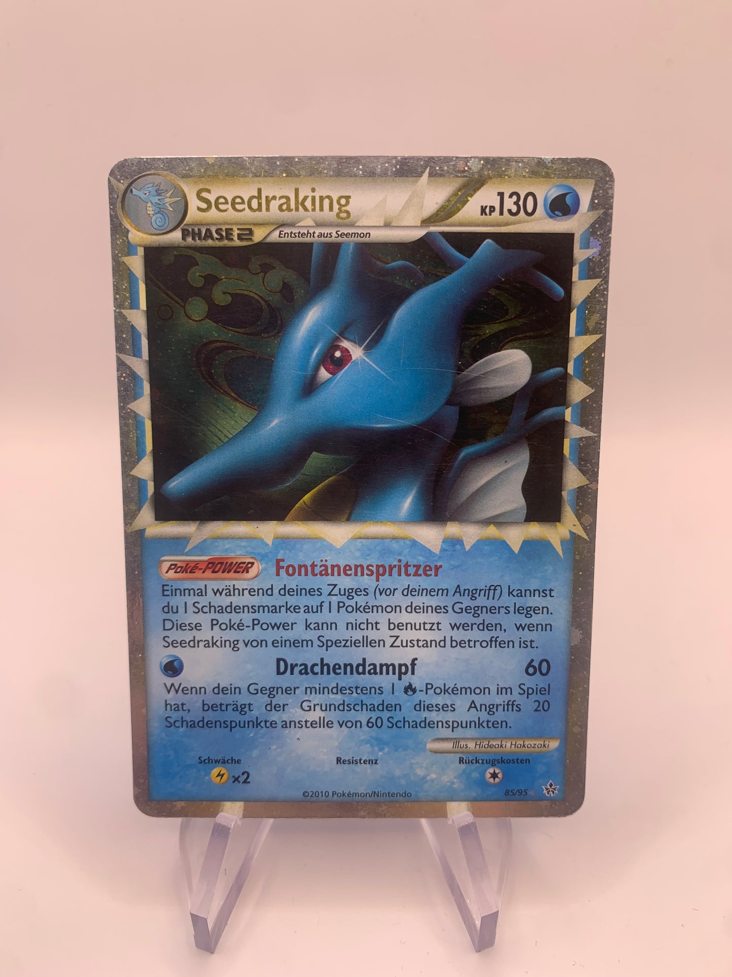 Pokemon Karte Prime Seedraking 85/95 Deutsch