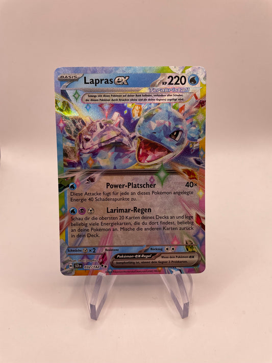Pokemon Karte Lapras ex 32/142 Deutsch