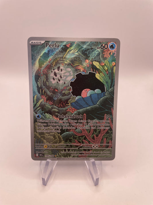 Pokemon Karte Art Rare Perlu 195/182 Deutsch