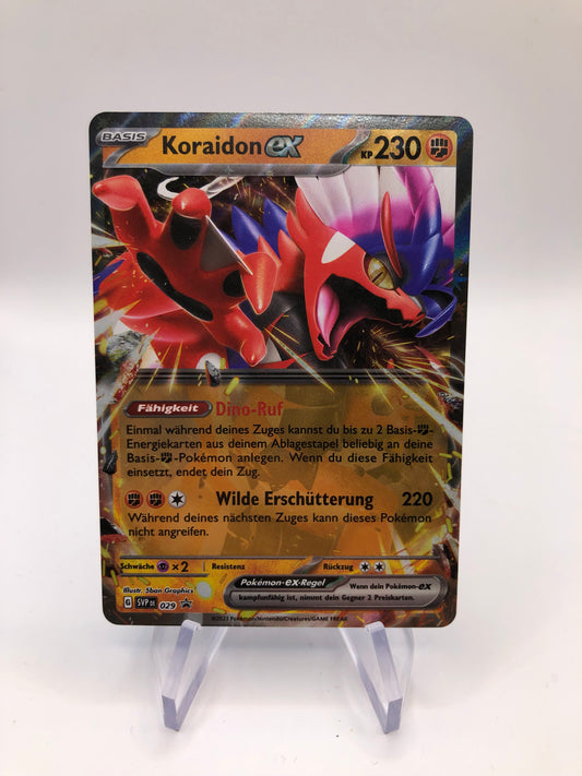Pokemon Karte Ex Koraidon 029 Deutsch