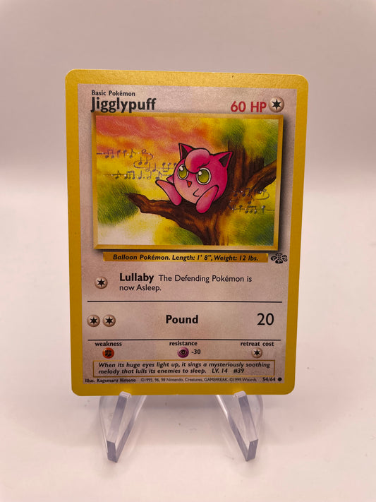 Pokemon Karte Jigglypuff 54/64 Jungel Englisch
