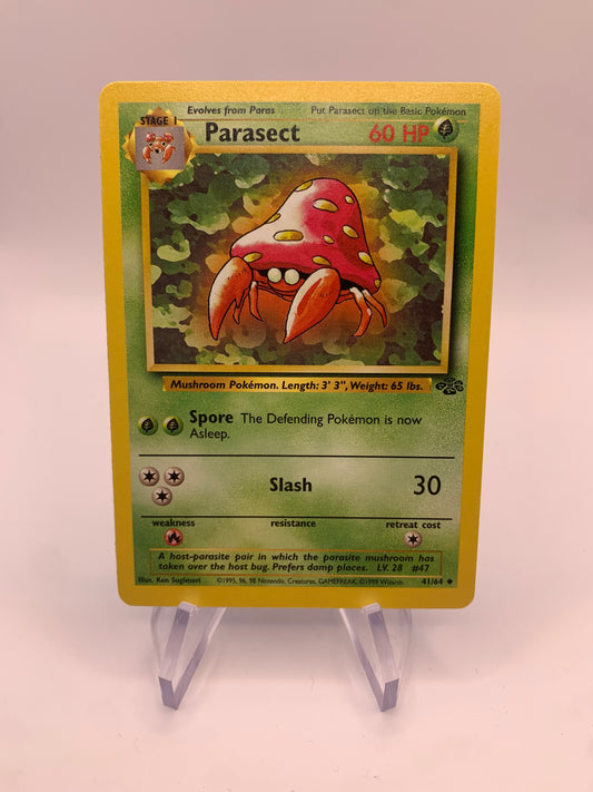 Pokemon card Parasek 41/64 Jungle English