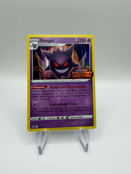 Pokemon Karte Stamp Gengar SWSH241 Deutsch
