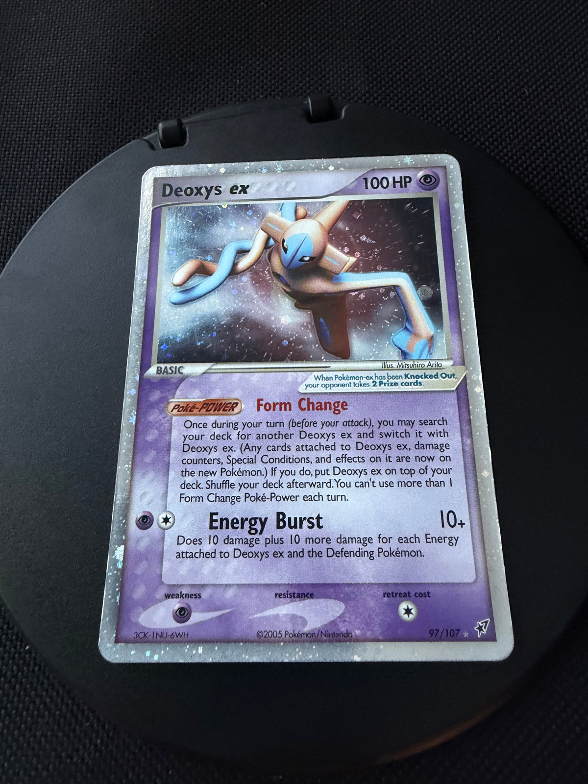 Pokemon Karte Ex Deoxys 97/107 Englisch