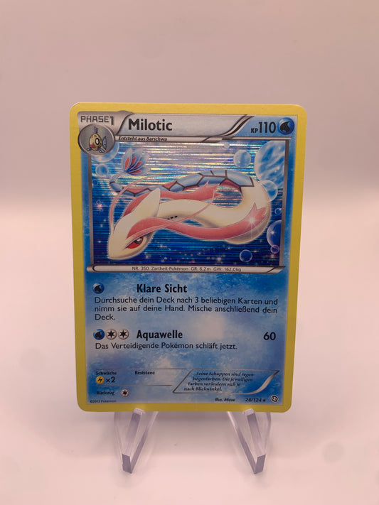 Pokemon Karten Holo Milotic 28/124 Deutsch