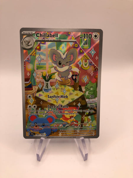 ​​【ドイツ語版】チラチーノ AR (Chillabell 183/162) Pokemon Karte Art-Rare Chillabell 183/162 Deutsch – SHPNPokestore