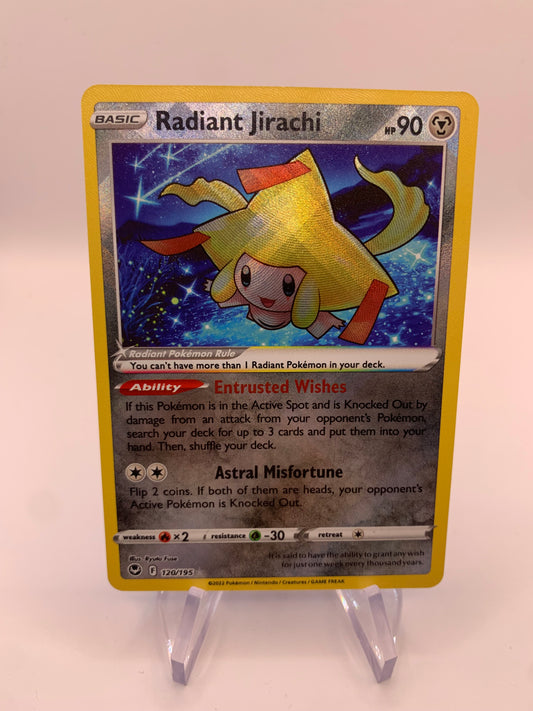 Pokemon Karte Strahlendes Jirachi 120/195 Englisch