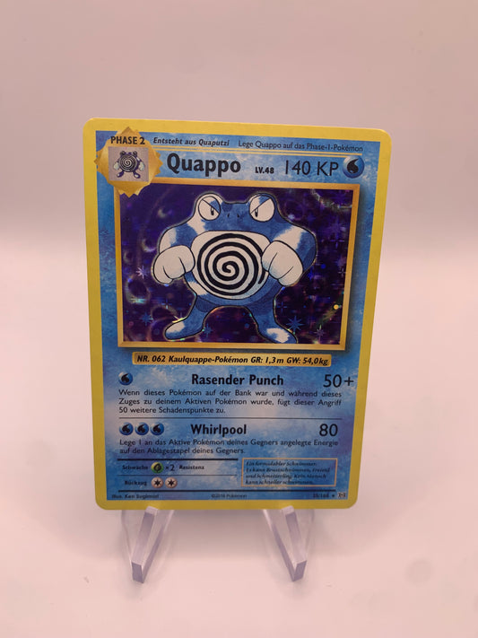 Pokemon Karte Holo Quappo 25/108 Deutsch