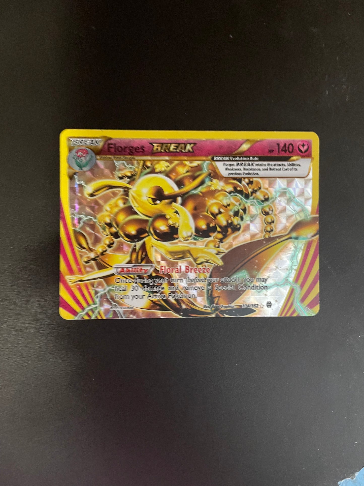 Pokemon Kart Turbo Florges 104/162 Englisch