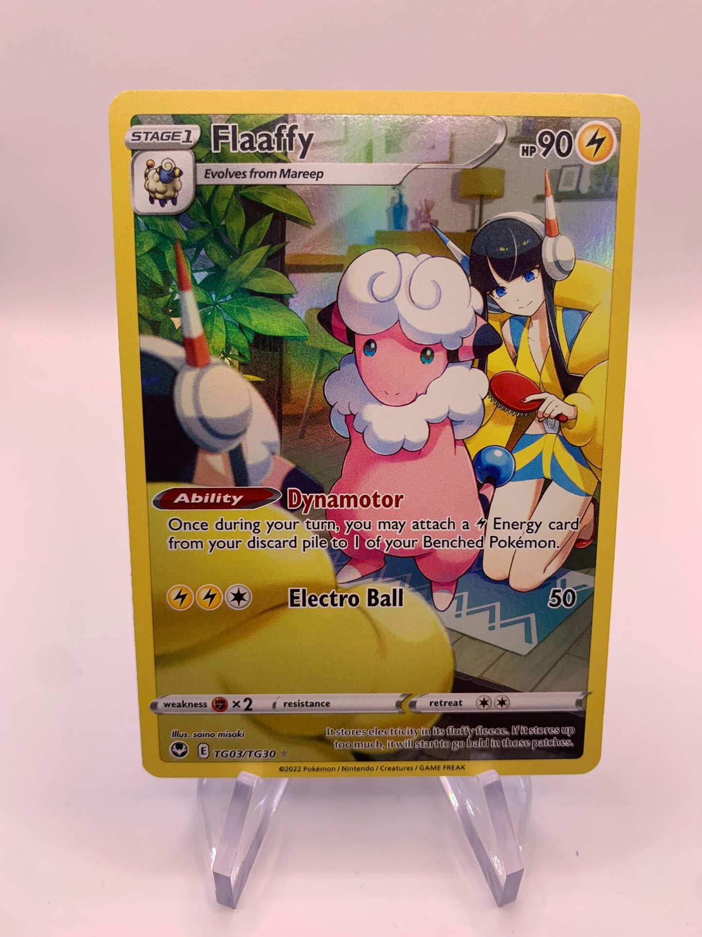 Pokemon Karte Art-Rare Waaty TG3/TG30 Englisch