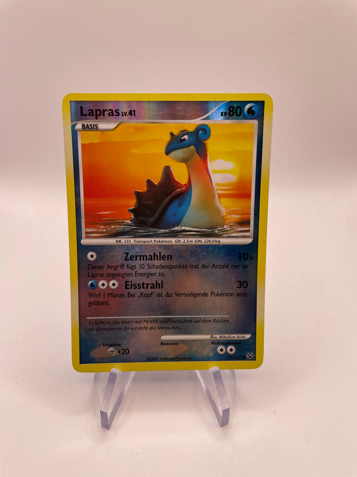 Pokémon Karte Reverse Lapras 79/127 Deutsch