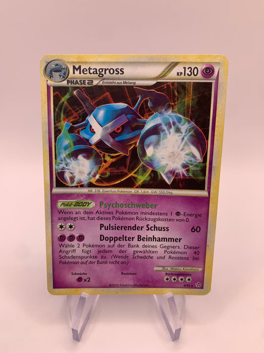 Pokemon Card Holo Metagross 4/95 German