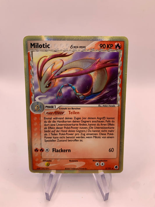 Pokemon Karte Holo Milotic 5/101 Deutsch
