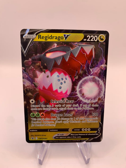 Pokemon Karte V Promo Regidrago SWSH281 Englisch