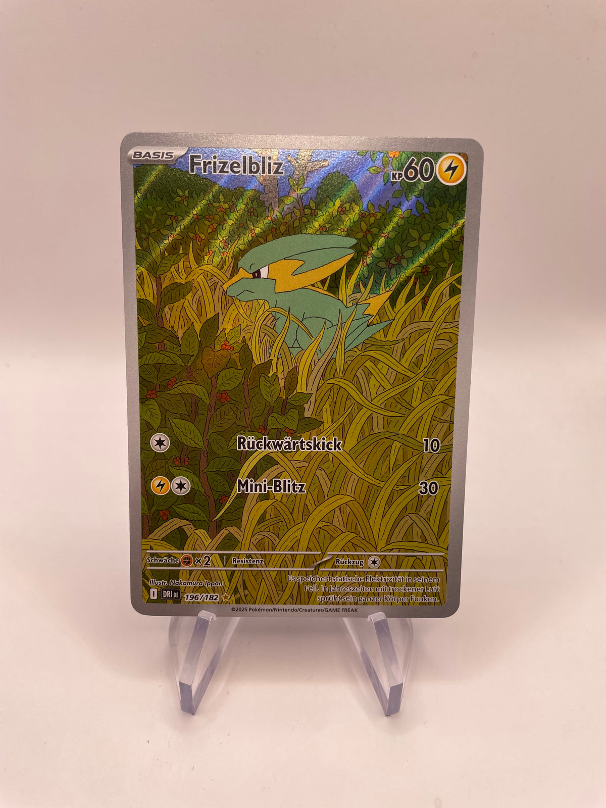 Pokemon Karte Art-Rare Frizelbliz 196/182 Deutsch