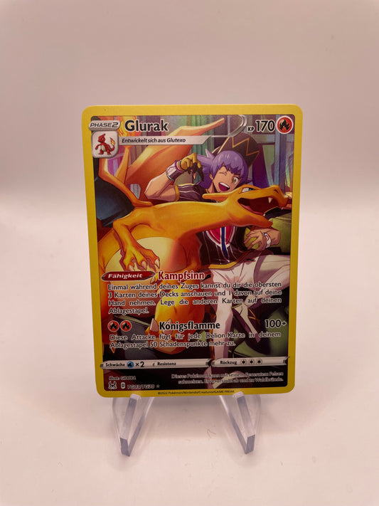 Pokemon Karte Art-Rare Glurak TG03/TG30 Deutsch